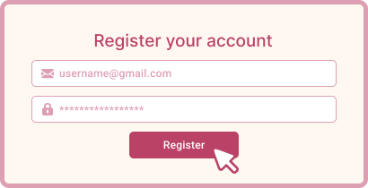 Register and make a deposit Register and make a deposit